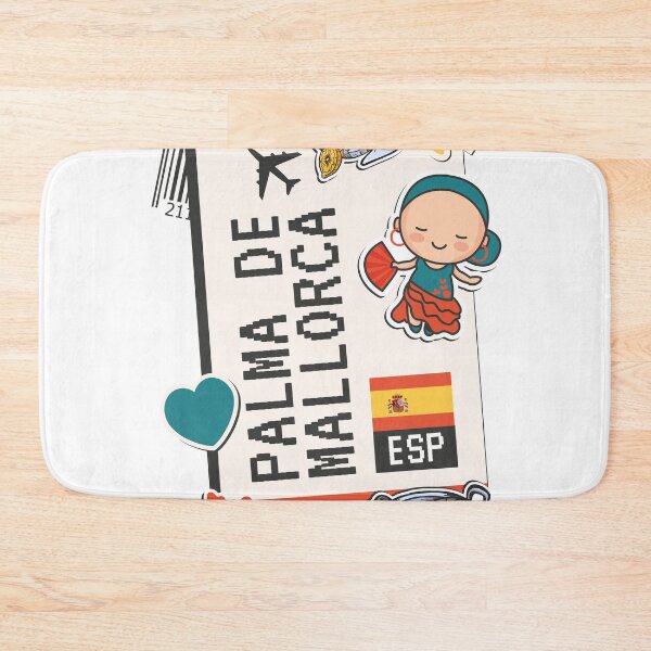 Item preview, Palma de Mallorca Spain Boarding Pass designed and sold by funnylifeusa.