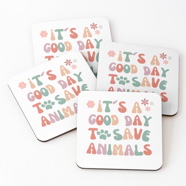Item preview, It´s a Good day To Save Animals -  designed and sold by montillalee.