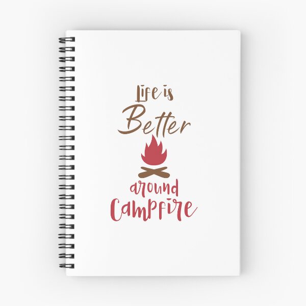 Item preview, Gathered Flames: Embracing Life is better around campfire designed and sold by Saalim22.