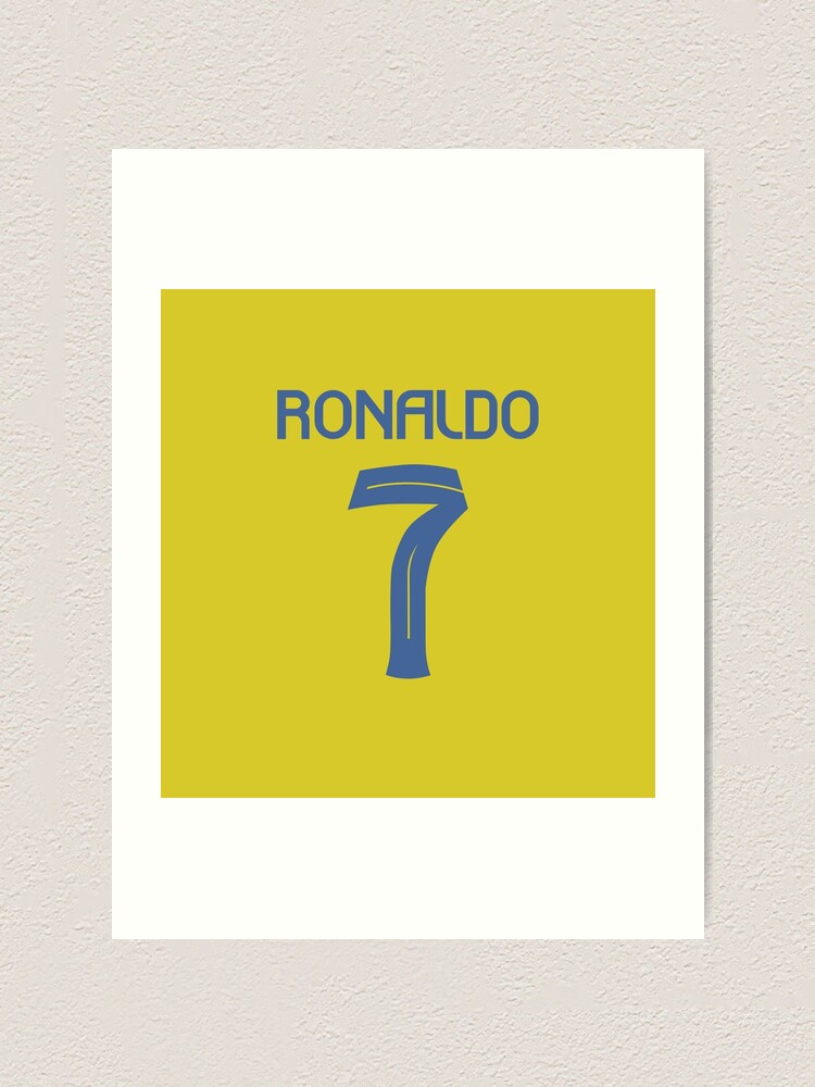 Cristiano Ronaldo Jersey Name and Number - Al-Nassr Kids T-Shirt for Sale  by Assiduous-Shop