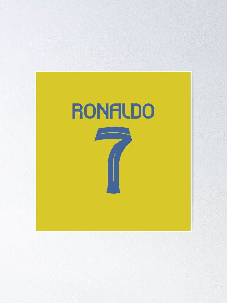 Cristiano Ronaldo 7 Al-nassr Audult Jersey Sizes 