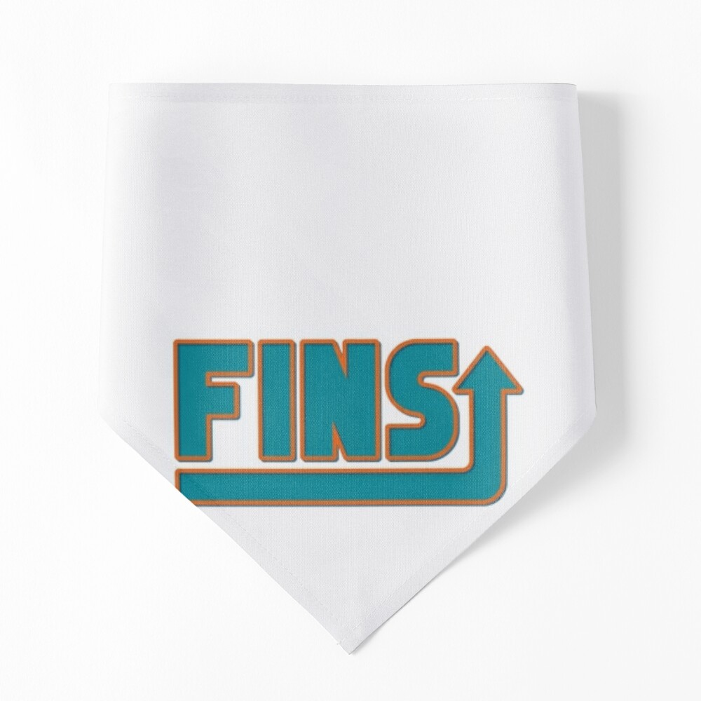 Fins up Miami Dolphins Vinyl Waterproof Football Sticker 