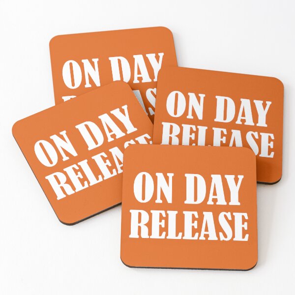 Item preview, On Day Release. Funny Prison Novelty designed and sold by DesignHouse07.