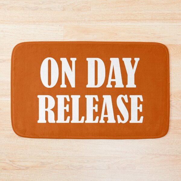 Item preview, On Day Release. Funny Prison Novelty designed and sold by DesignHouse07.