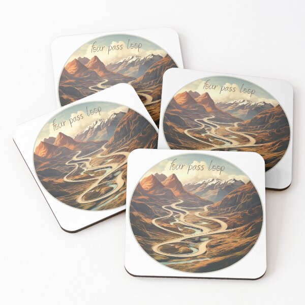 Item preview, four pass loop hiking best T-shirt designed and sold by Artistime Store.