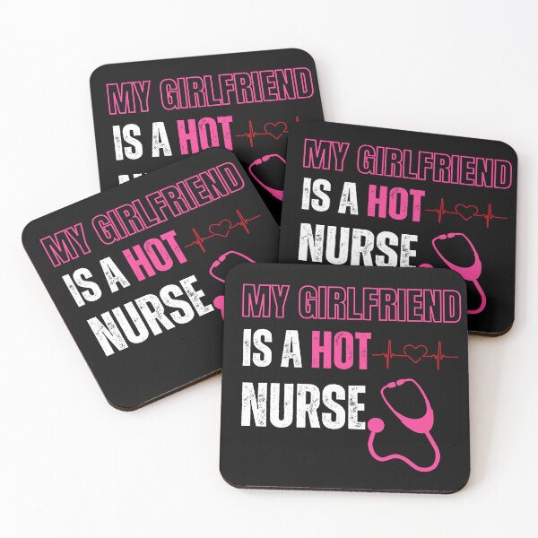 Item preview, My Girlfriend Is a Hot Nurse Funny Boyfriend designed and sold by sleekartist.