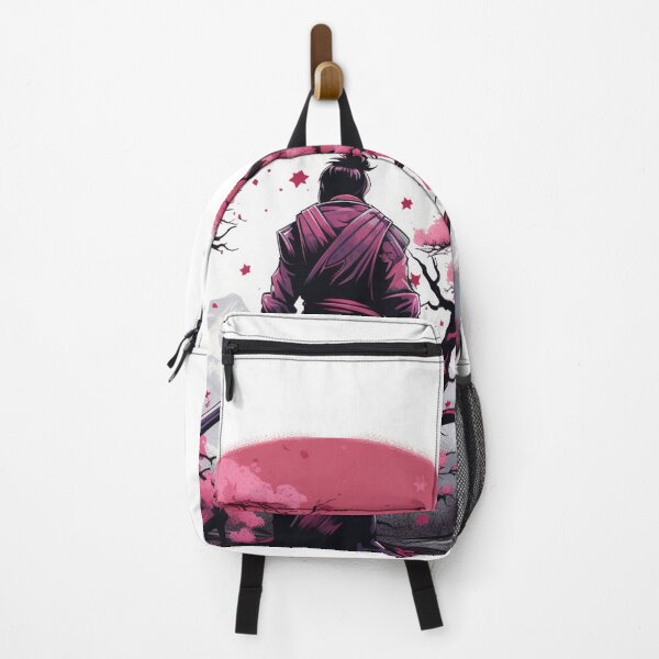 Item preview, Samurai between cherry blossom trees designed and sold by Shufflezz.