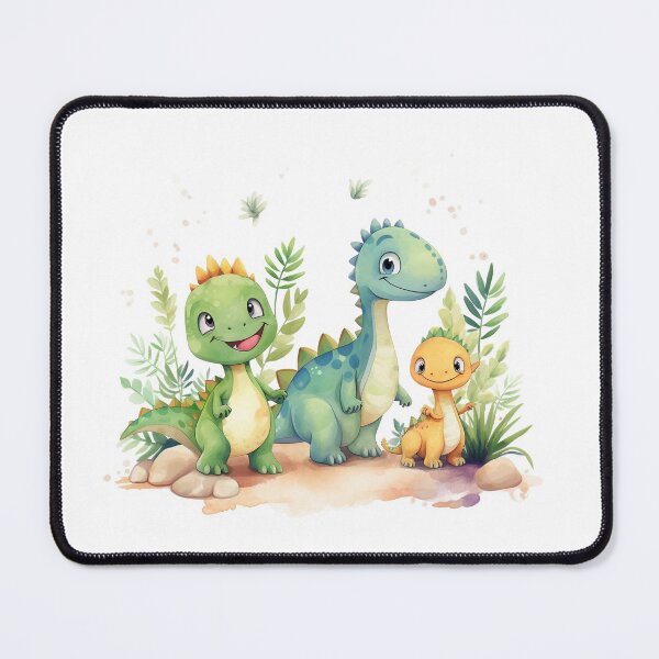 Item preview, Cute Dinosaurs Wall Art designed and sold by AuroraFantasy.