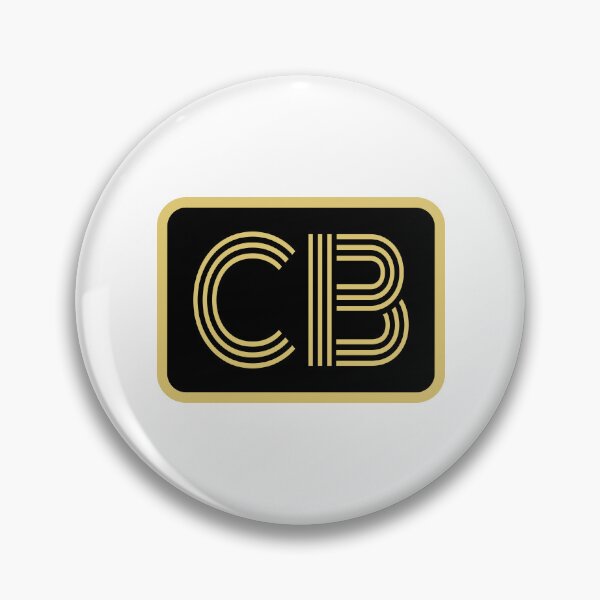 Item preview, CB Initials Gold Geometric Letters designed and sold by Jeallan Designs.