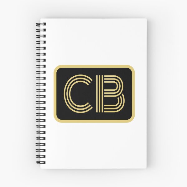 Item preview, CB Initials Gold Geometric Letters designed and sold by Jeallan Designs.