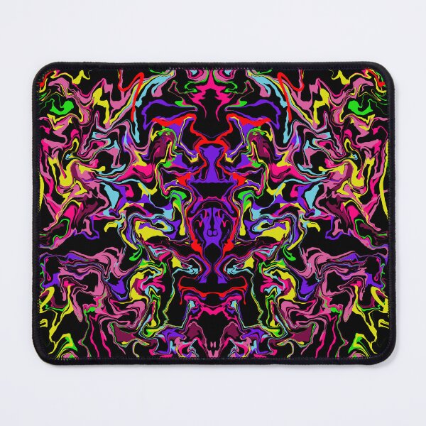 Item preview, Crazy Psychedelic Bright Pattern designed and sold by WoollyOrbit2000.