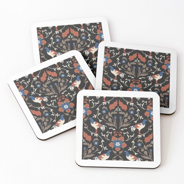 Item preview, Roosters in Black designed and sold by Anis Illustration.