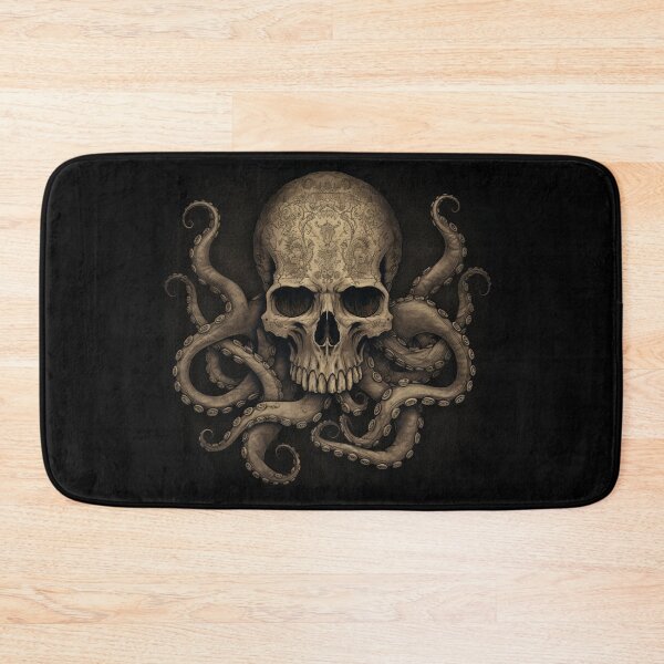 Item preview, Cthulhu's Legacy - Vintage Skull Heat with Tentacles designed and sold by Adam Arts.