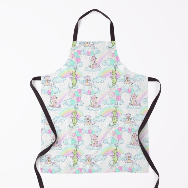 Item preview, Baby Dragon Happy Birthday Party Clouds designed and sold by CreativeBu.