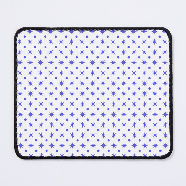 Item preview, octa dots and stars pattern - blue designed and sold by itsggdesigns.