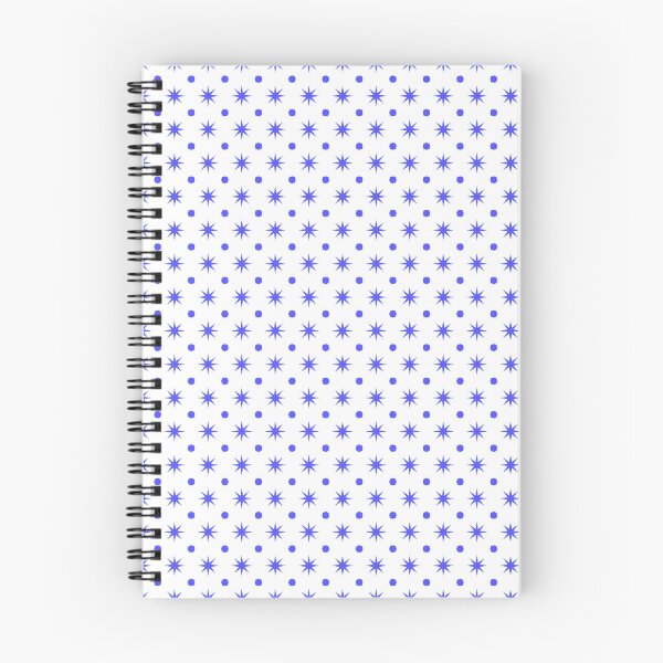 Item preview, octa dots and stars pattern - blue designed and sold by itsggdesigns.
