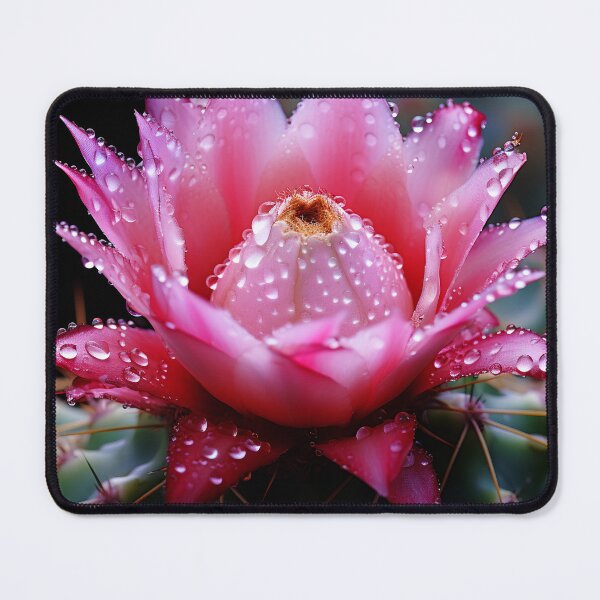 Item preview, Macro photograph of a cactus flower digital print designed and sold by dcrc.