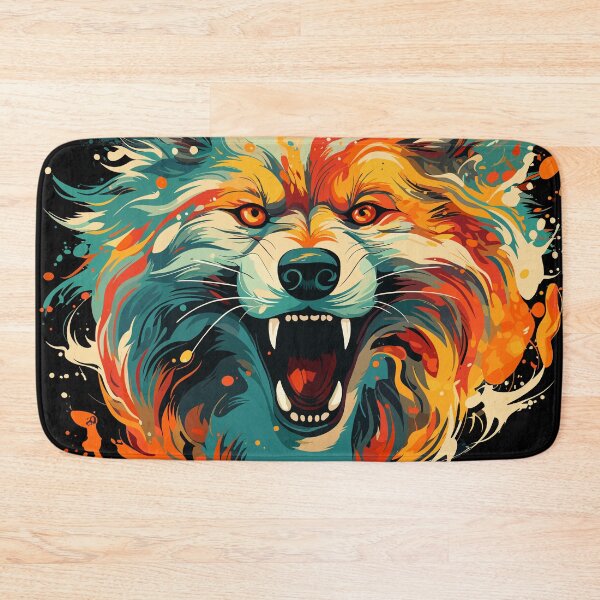 Item preview, Flaming Wolf designed and sold by Loffartdesign.