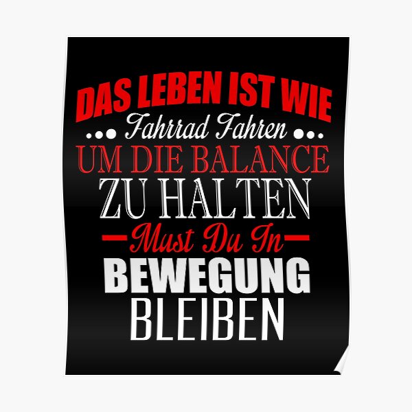 Get Spruch das leben ist wie ein fahrrad HD