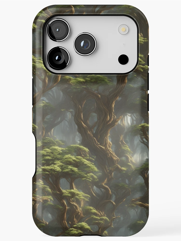 Thumbnail 1 of 4, iPhone Case, Ancient forest pattern designed and sold by Rothnaric.