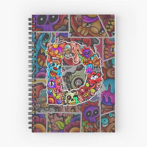 Item preview, Doodle MOnster D designed and sold by koyung500Store.