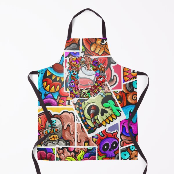 Item preview, Doodle MOnster D designed and sold by koyung500Store.