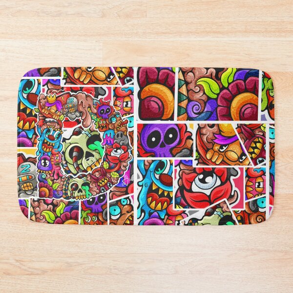 Item preview, Doodle MOnster D designed and sold by koyung500Store.