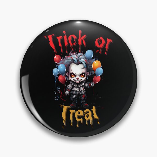 Item preview, Spooky Clown, Halloween Clown Trick or Treat designed and sold by JohnnyP-Store.