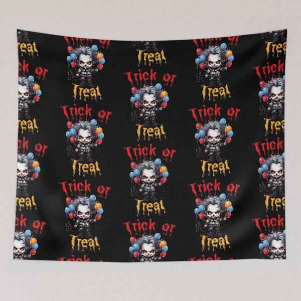 Item preview, Spooky Clown, Halloween Clown Trick or Treat designed and sold by JohnnyP-Store.