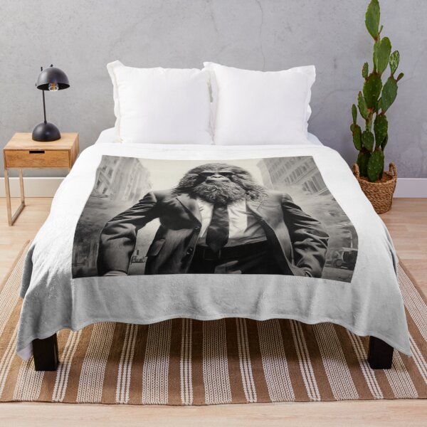 Item preview, Bigfoot Boss in Business Suit in the City Art designed and sold by redstar19.