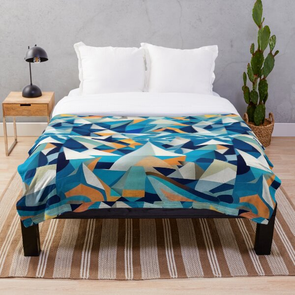 Item preview, Cubist Ocean Enchantment - Artistic Waves in Multidimensional Splendor designed and sold by Freak-Scene.