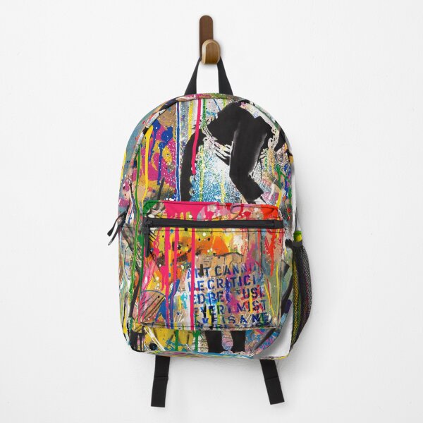 Item preview, Banksy Maid Colorful Pop Art - Sweep it Under the Carpet - Street Art Collage designed and sold by Teecha.