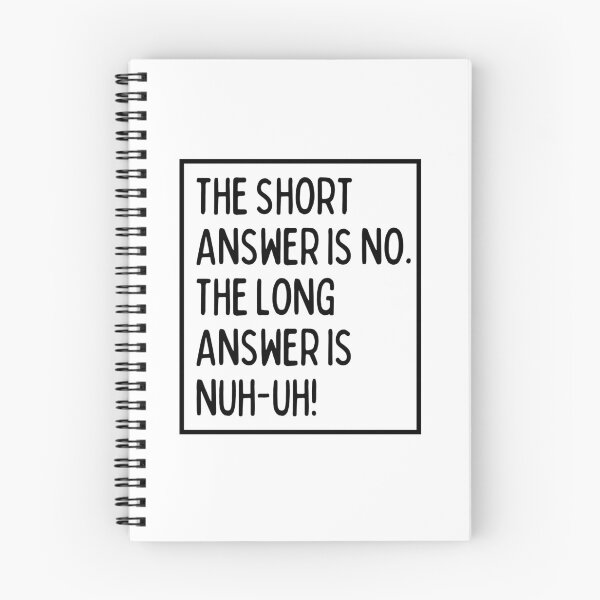 Item preview, Nuh-uh! designed and sold by mksjr.