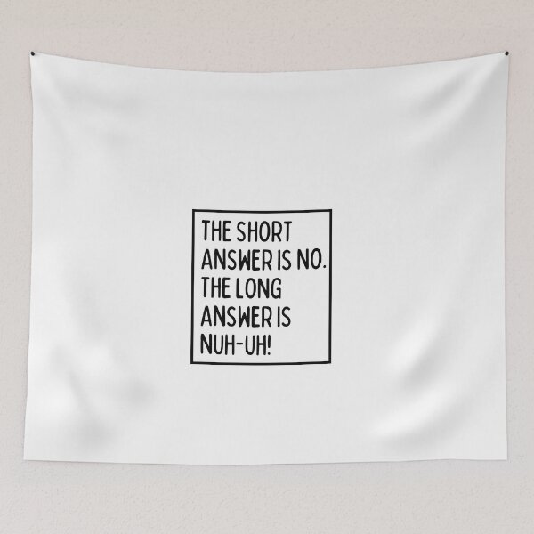 Item preview, Nuh-uh! designed and sold by mksjr.