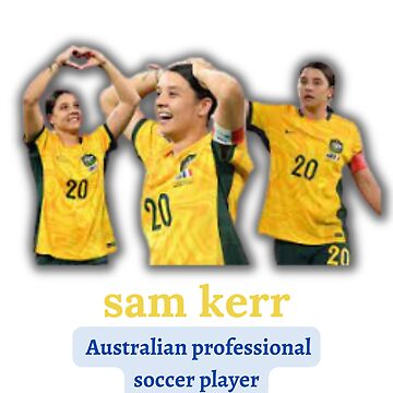"Sam Kerr | Sam kerr partner | Sam kerr net worth |fifa 2023 |" Sticker