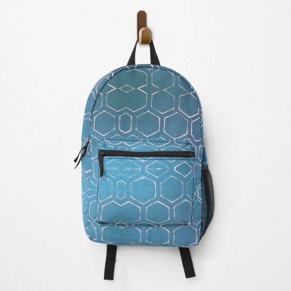Item preview, Stencilled Hexagons Photo Pattern designed and sold by vallisrowe.