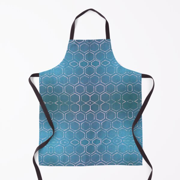 Item preview, Stencilled Hexagons Photo Pattern designed and sold by vallisrowe.