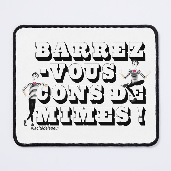 Item preview, Get out of mimes! - The City of Fear designed and sold by FckThemAll.