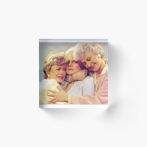 Bff- Golden Girls Acrylic Block