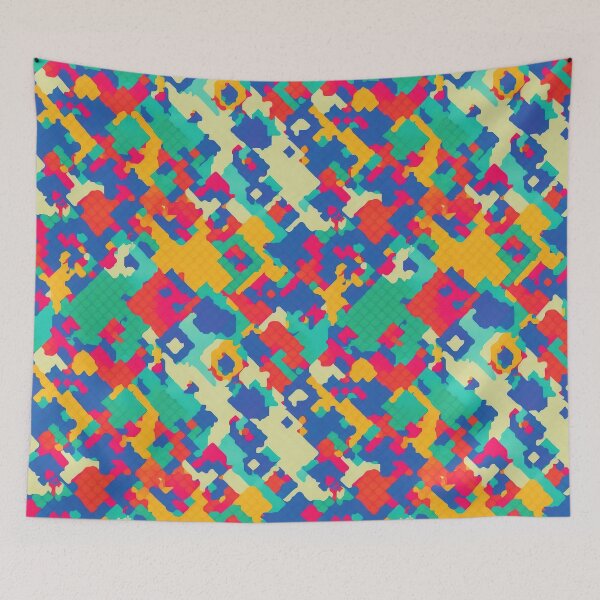 Item preview, Retro video game graphics inspired, bold colors designed and sold by CoolPixels.