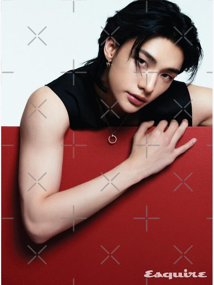 Stray Kids Hyunjin Hyunjin Kpop Skz Stray Kids Matte Finish Poster