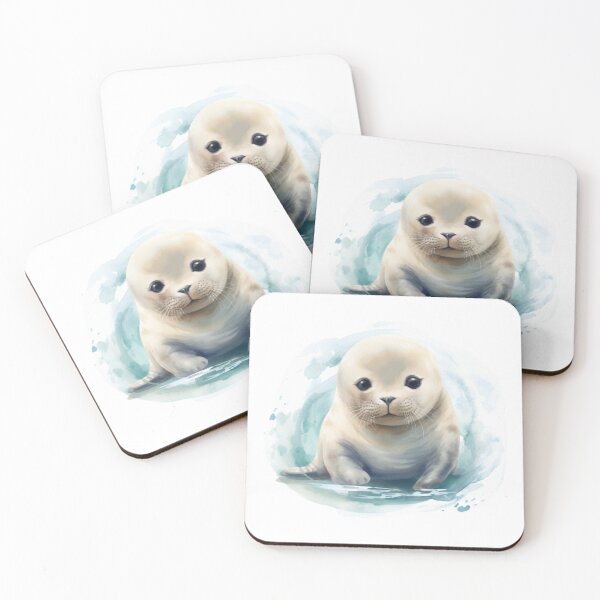 Item preview, Seal Lover - Cute Seal designed and sold by baby-animal-art.