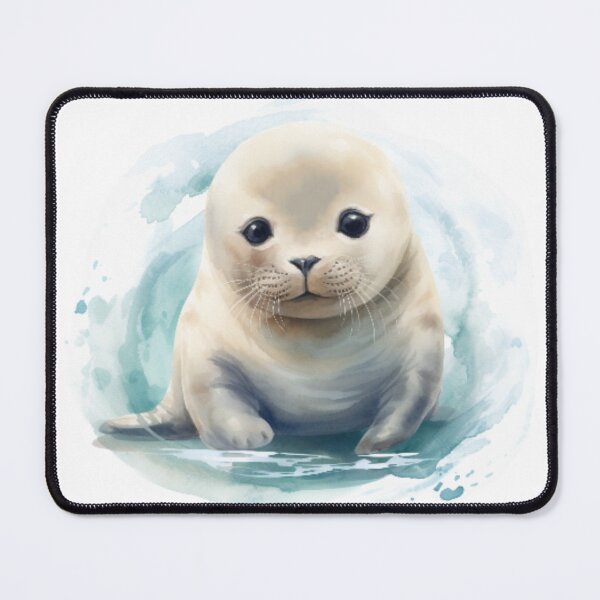 Item preview, Seal Lover - Cute Seal designed and sold by baby-animal-art.