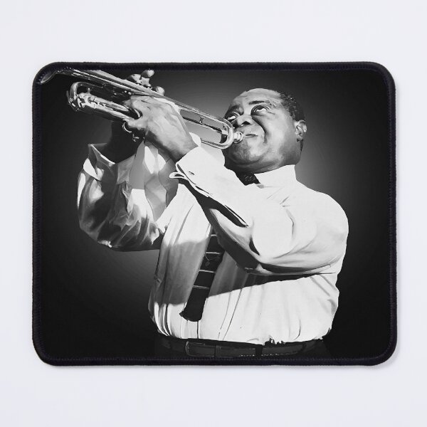 Item preview, Louis Armstrong And His Trumpet designed and sold by Sylvanny.