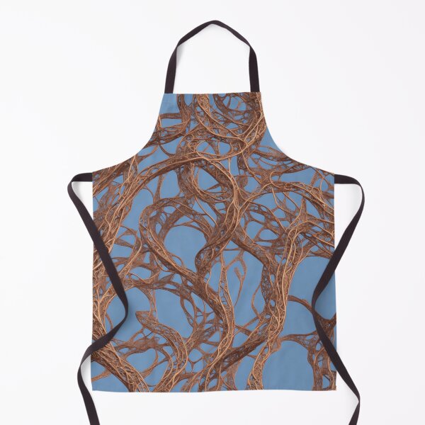 Item preview, Abstract fleshy vines pattern designed and sold by Rothnaric.