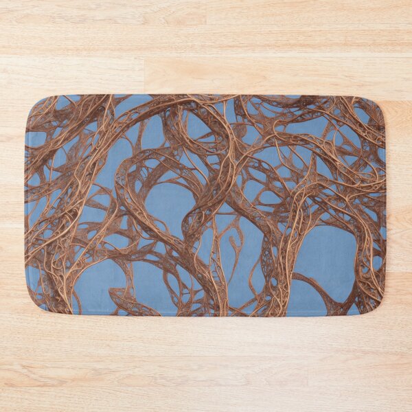 Item preview, Abstract fleshy vines pattern designed and sold by Rothnaric.