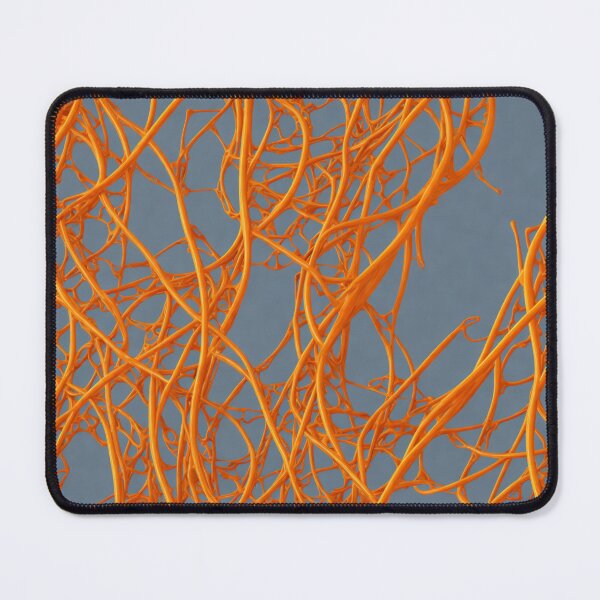 Item preview, Abstract Orange vines pattern designed and sold by Rothnaric.