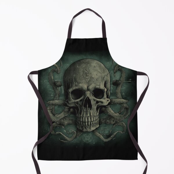 Item preview, Cthulhu's Grasp - Vintage Skull Embrace designed and sold by Adam Arts.
