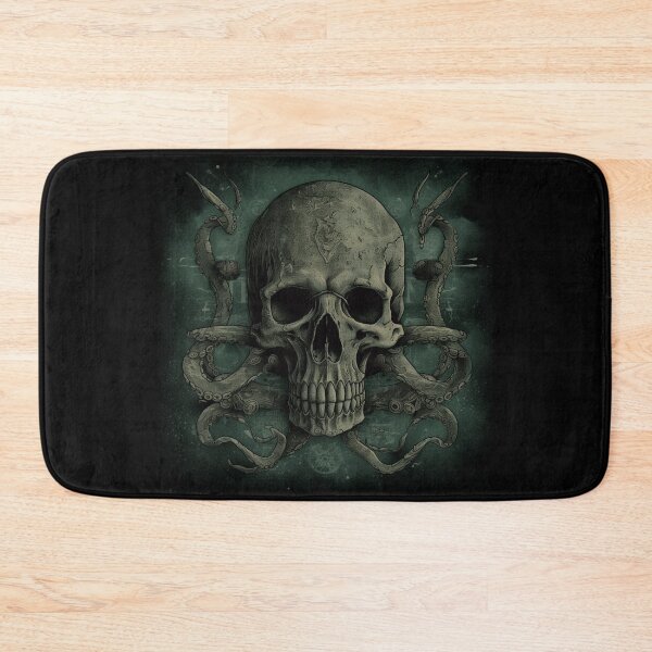 Item preview, Cthulhu's Grasp - Vintage Skull Embrace designed and sold by Adam Arts.