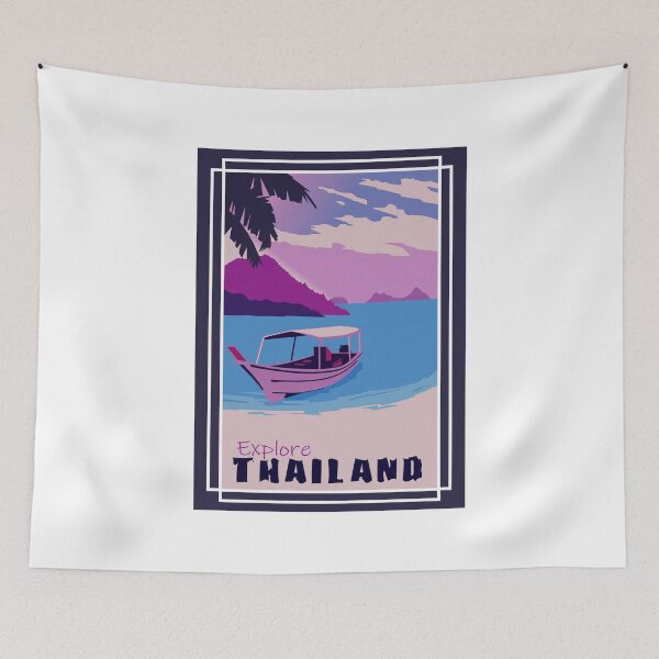 Artikelvorschau, Explore Thailand entworfen und verkauft von iamdesigns14.